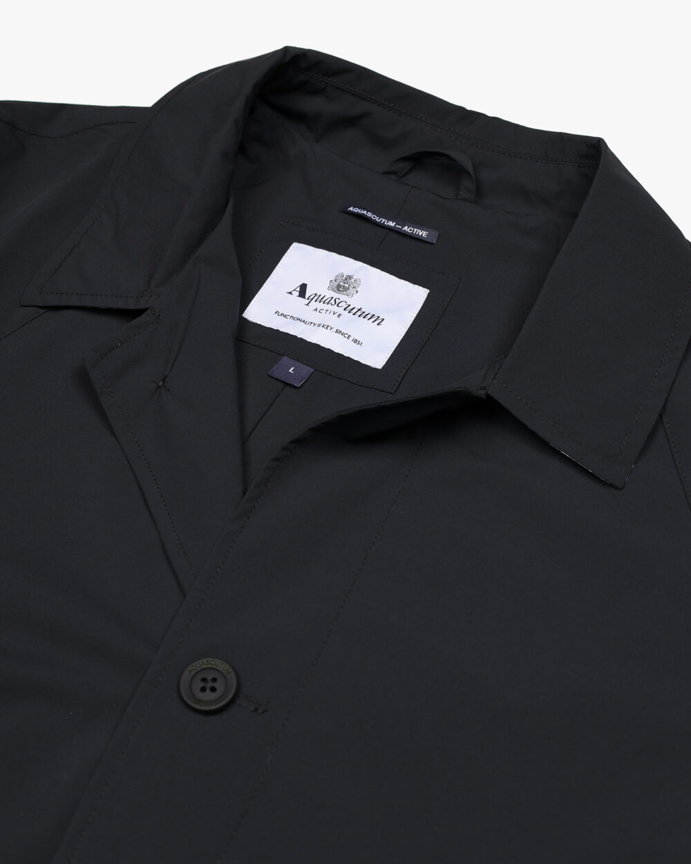 Cappotto Aquascutum STRETCH CABAN Nero - Foto 3