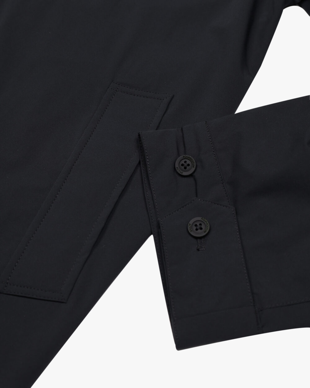 Cappotto Aquascutum STRETCH CABAN Nero - Foto 4