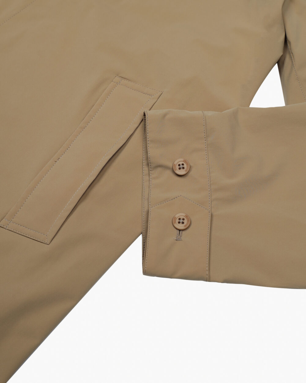 Cappotto Aquascutum STRETCH CABAN Terra - Fango - Foto 4