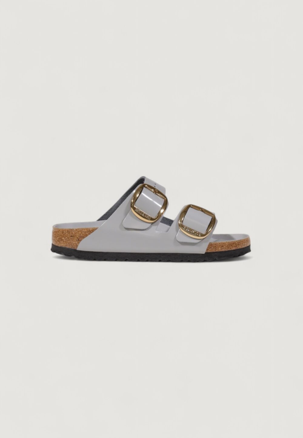 Ciabatte con fascia BIRKENSTOCK Arizona Big Buckle Grigio Chiaro - Foto 1