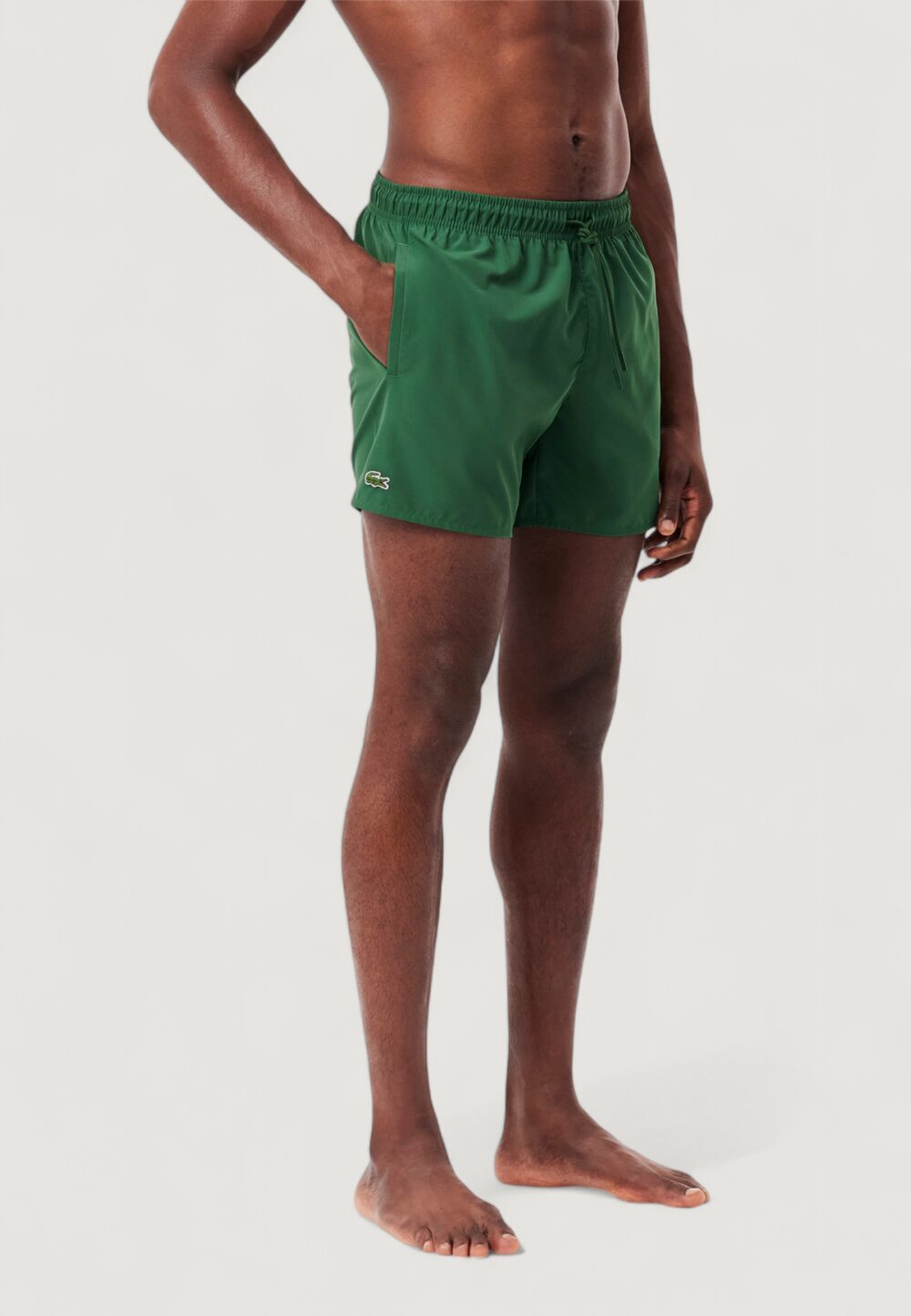 Costume slip LACOSTE  Verde - Foto 2