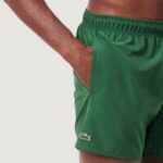 Costume slip LACOSTE  Verde - Foto 4