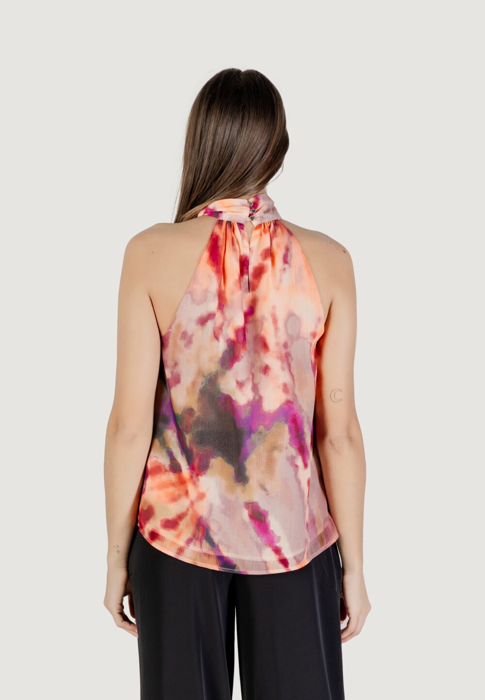 Blusa manica corta Morgan De Toi  Peach - Foto 4