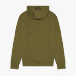Felpa con cappuccio Aquascutum SMALL LOGO FULL ZIP Verde - Foto 2