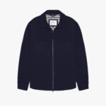 Giacchetto Aquascutum STRETCH OVERSHIRT Blu - Foto 1