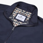 Giacchetto Aquascutum RLG WINDBREAKER Blue scuro - Foto 3