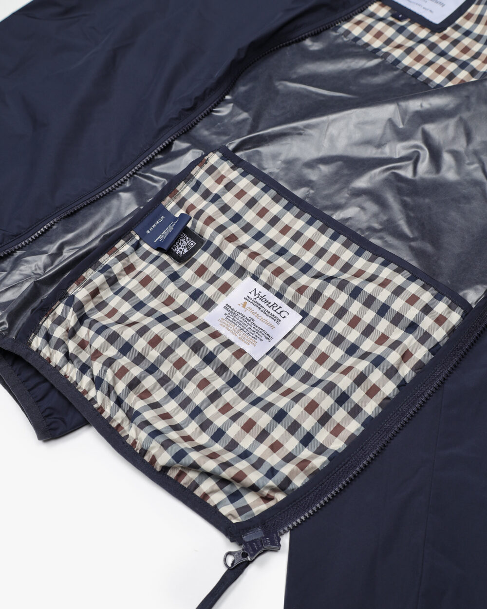 Giacchetto Aquascutum RLG WINDBREAKER Blue scuro - Foto 5