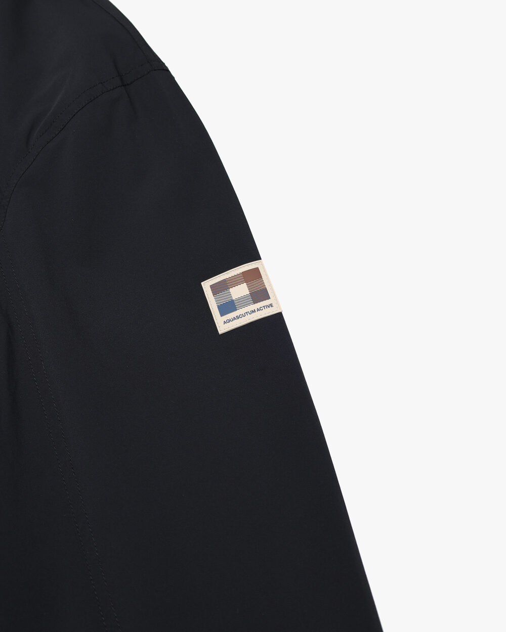 Giacchetto Aquascutum HOODED STRETCH WINDBREAKER Nero - Foto 5
