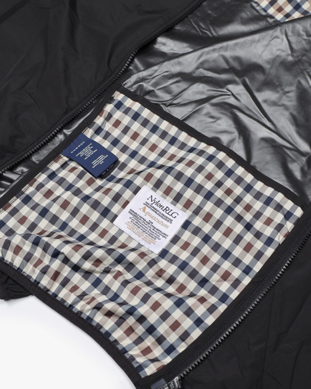 Giacchetto Aquascutum RLG WINDBREAKER Nero - Foto 5