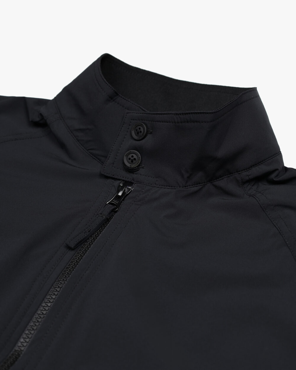 Giacchetto Aquascutum STRETCH HARRINGTON Nero - Foto 4