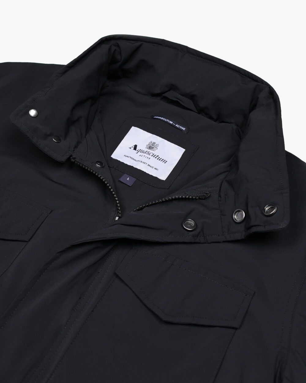 Giacchetto Aquascutum STRETCH M-65 Nero - Foto 3