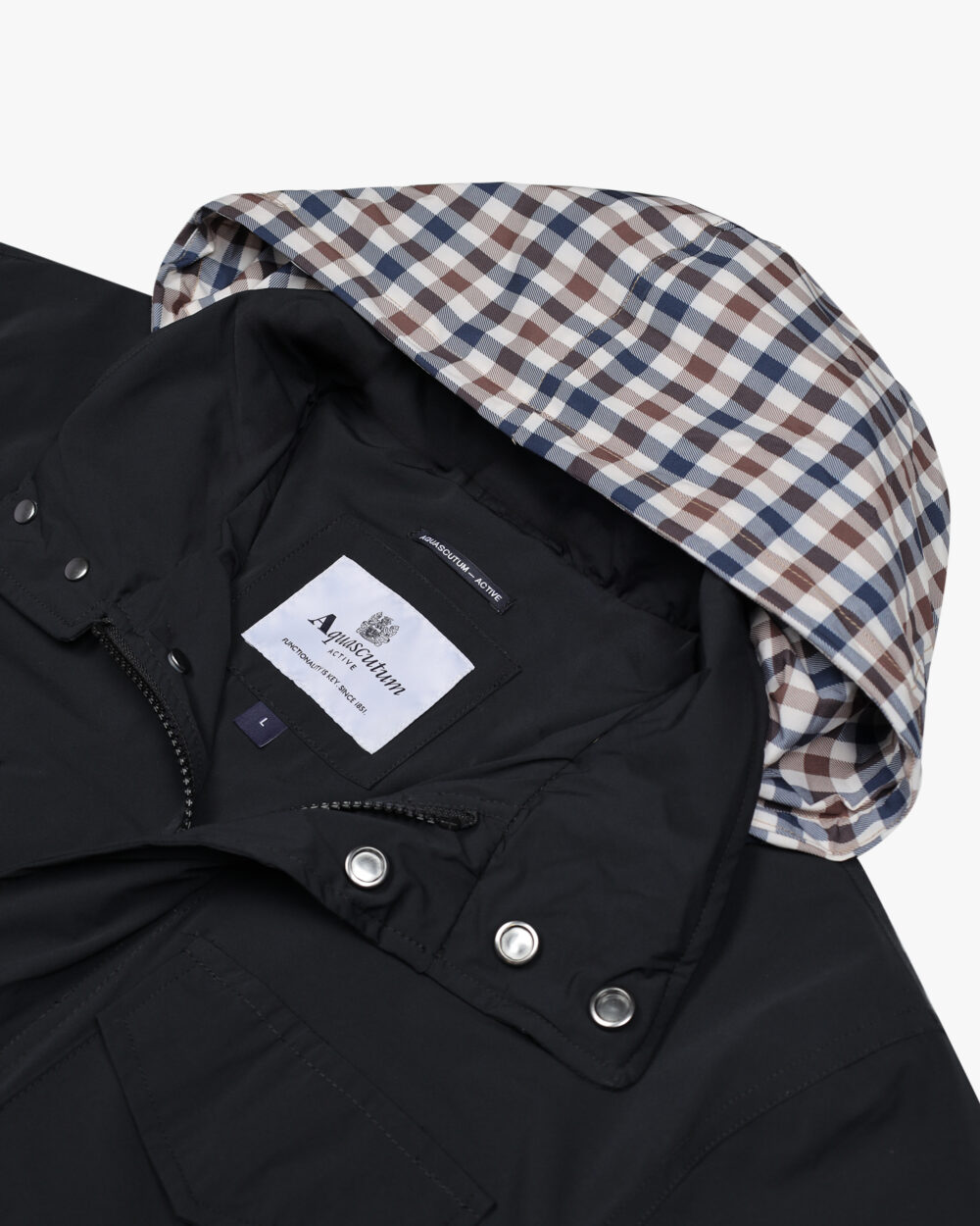 Giacchetto Aquascutum STRETCH M-65 Nero - Foto 4