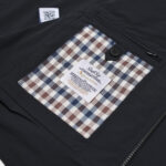 Giacchetto Aquascutum STRETCH OVERSHIRT Nero - Foto 4