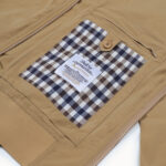 Giacchetto Aquascutum STRETCH HARRINGTON Terra - Fango - Foto 5