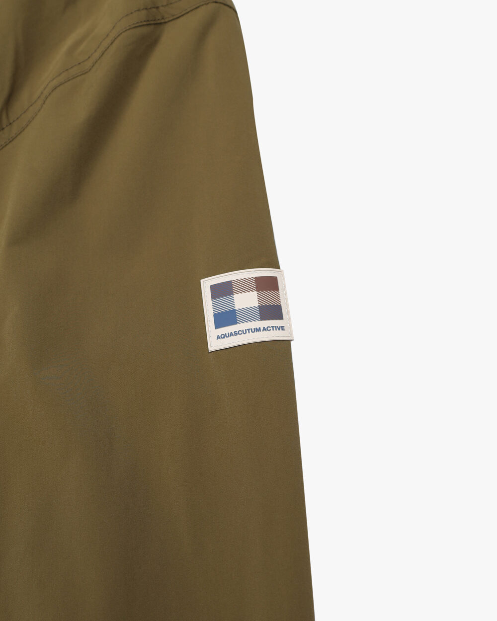 Giacchetto Aquascutum HOODED STRETCH WINDBREAKER Verde - Foto 5