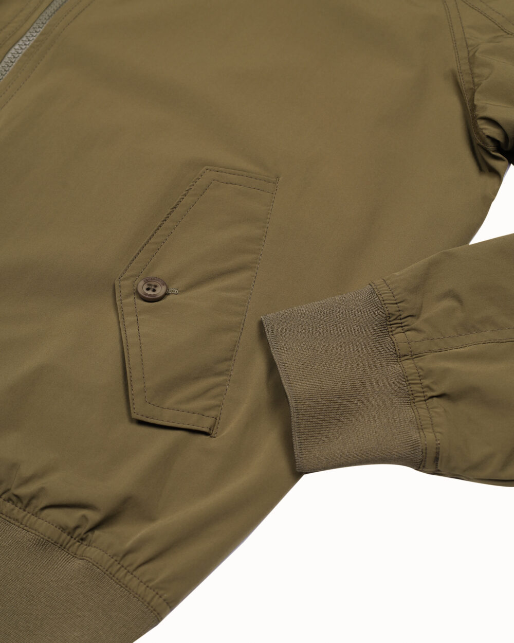 Giacchetto Aquascutum STRETCH HARRINGTON Verde - Foto 4