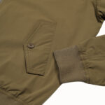 Giacchetto Aquascutum STRETCH HARRINGTON Verde - Foto 4