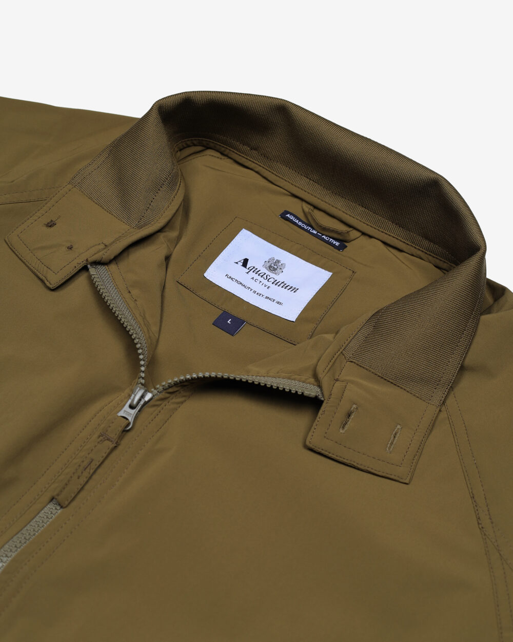 Giacchetto Aquascutum STRETCH HARRINGTON Verde - Foto 3