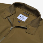 Giacchetto Aquascutum STRETCH HARRINGTON Verde - Foto 3