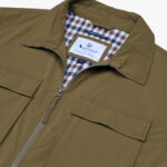 Giacchetto Aquascutum STRETCH OVERSHIRT Verde - Foto 3