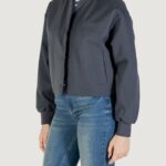 Giubbotto Calvin Klein Jeans SHORT BOMBER JACKET Antracite - Foto 3