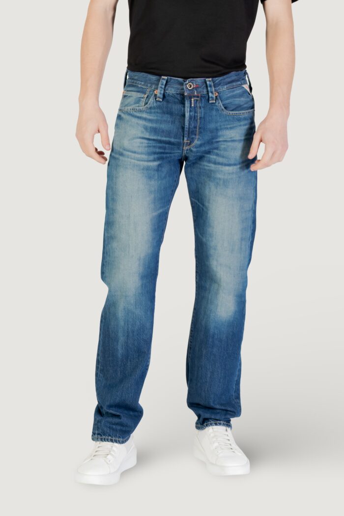 Jeans Replay  Blue Denim Scuro