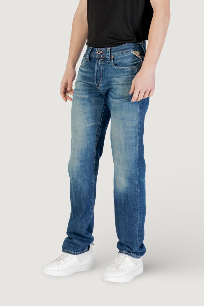 Jeans Replay  Blue Denim Scuro