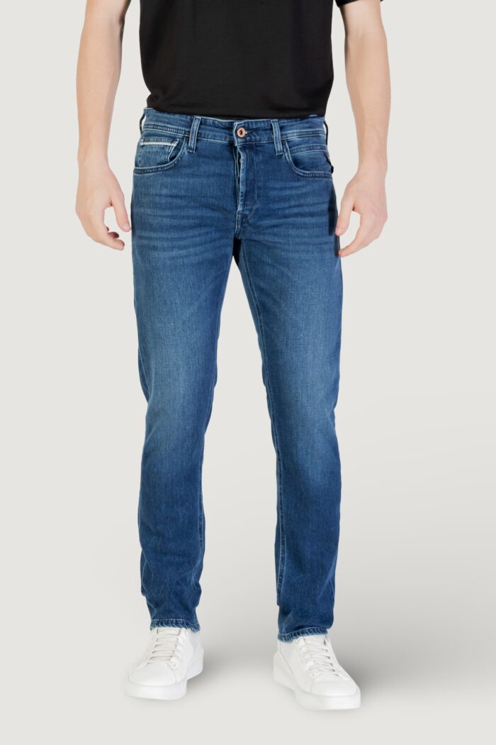 Jeans Replay  Blue Denim Scuro