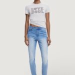 Jeans skinny Desigual DENIM_LEYSTER Denim chiaro - Foto 3