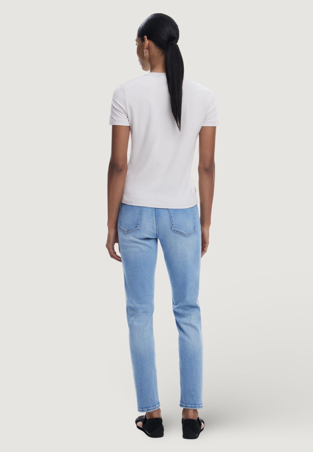Jeans skinny Desigual DENIM_LEYSTER Denim chiaro - Foto 4