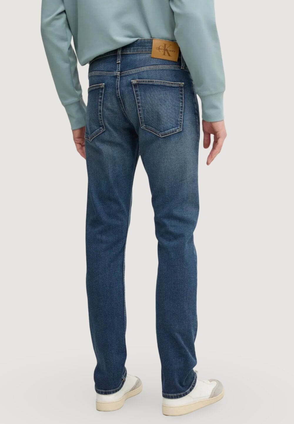 Jeans slim Calvin Klein Jeans  Denim scuro - Foto 3