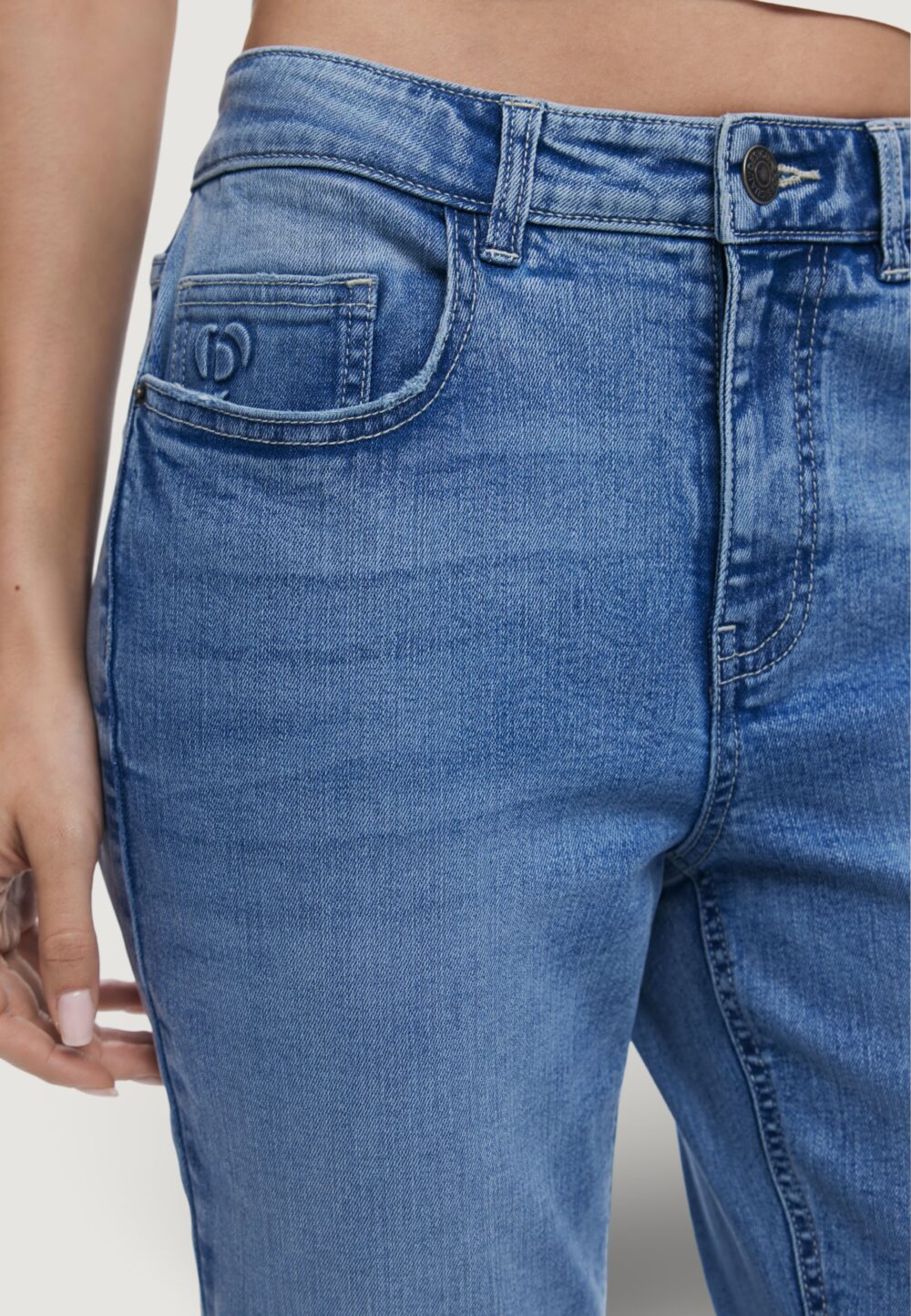 Jeans skinny Desigual DENIM_BELMA Denim chiaro - Foto 2