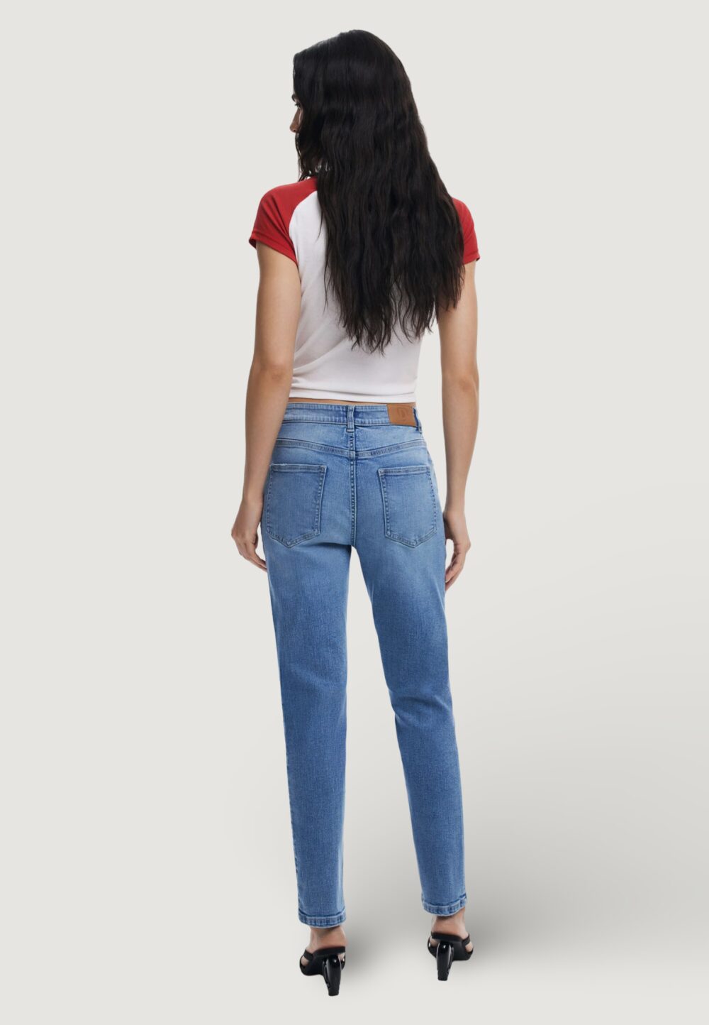 Jeans skinny Desigual DENIM_BELMA Denim chiaro - Foto 5