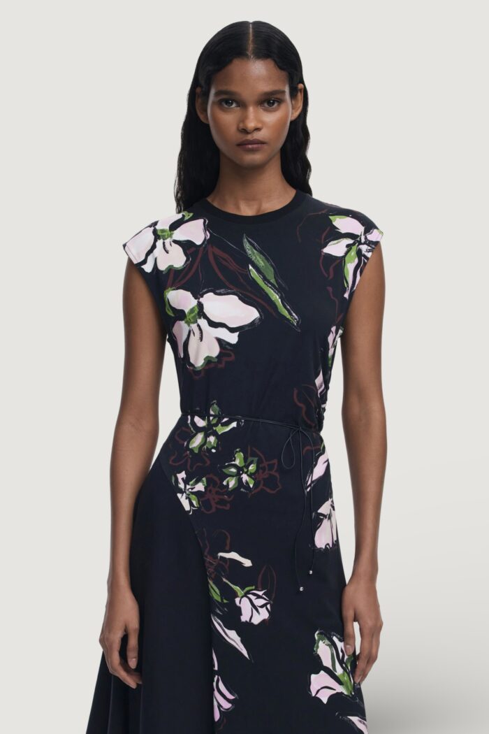 Vestito lungo Desigual VEST_ANGANA Nero