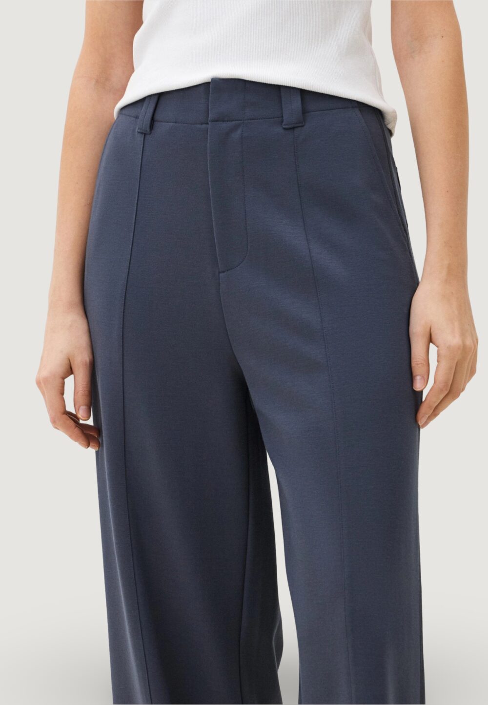 Pantaloni regular Calvin Klein Jeans MILANO STRAIGHT PANT Antracite - Foto 3