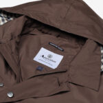 Parka Aquascutum RLG PACKABLE TRENCH Marrone - Foto 5