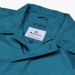 Parka Aquascutum RLG PACKABLE TRENCH Petrolio - Foto 5