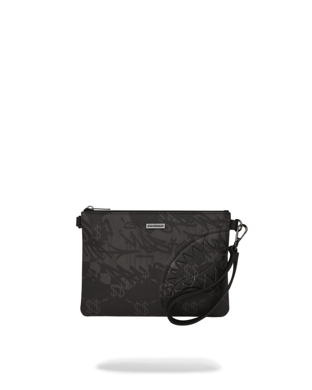 Pochette e beauty Sprayground 3AM CHECK POUCHETTE Grigio - Foto 4