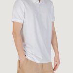 Polo manica corta Calvin Klein Jeans SS SMOOTH COTTON SOLID Bianco - Foto 2