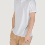 Polo manica corta Calvin Klein Jeans SS SMOOTH COTTON SOLID Bianco - Foto 3