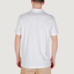 Polo manica corta Calvin Klein Jeans SS SMOOTH COTTON SOLID Bianco - Foto 4