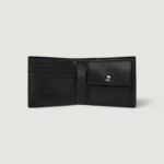 Portafoglio con portamonete Calvin Klein Jeans MATTE BILLFOLD W/COIN Nero - Foto 4