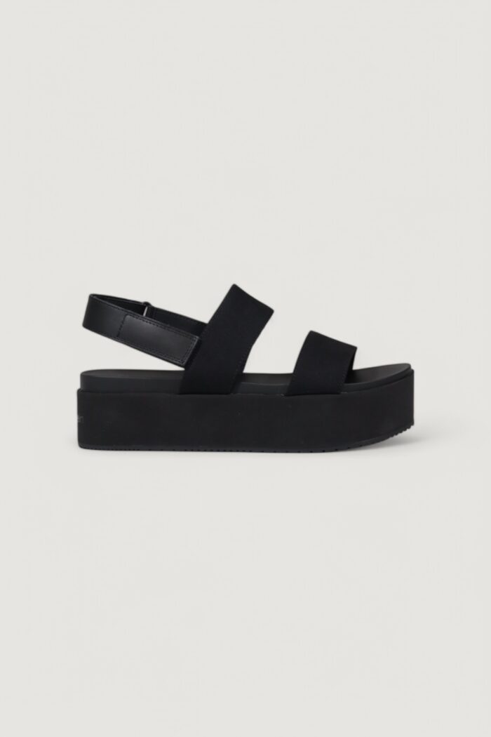 Sandali Calvin Klein FLATFORM SLIN Nero