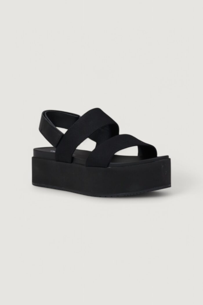 Sandali Calvin Klein FLATFORM SLIN Nero