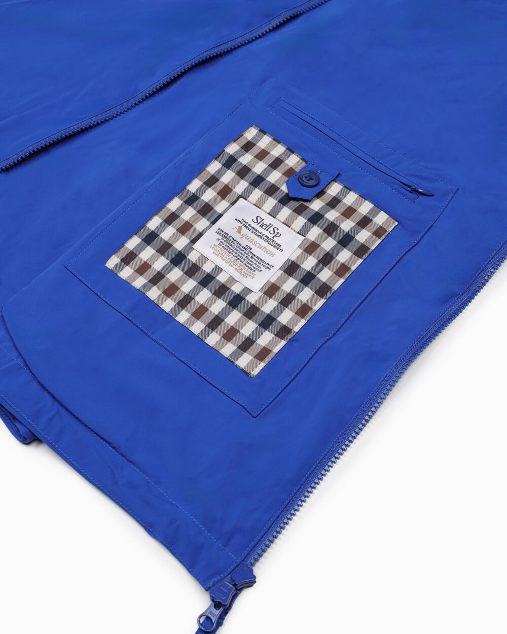 Smanicato Aquascutum STRETCH VEST Blu - Foto 4