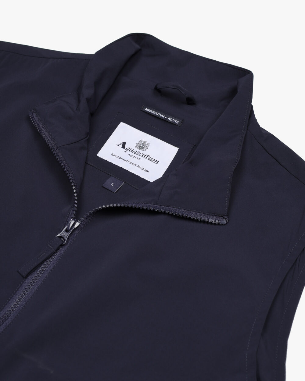 Smanicato Aquascutum STRETCH VEST Blue scuro - Foto 3
