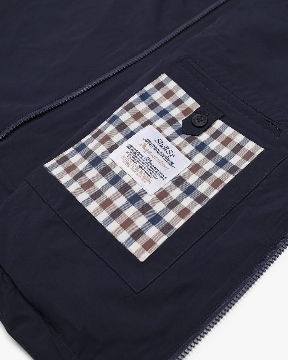 Smanicato Aquascutum STRETCH VEST Blue scuro - Foto 4