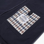 Smanicato Aquascutum STRETCH VEST Blue scuro - Foto 4