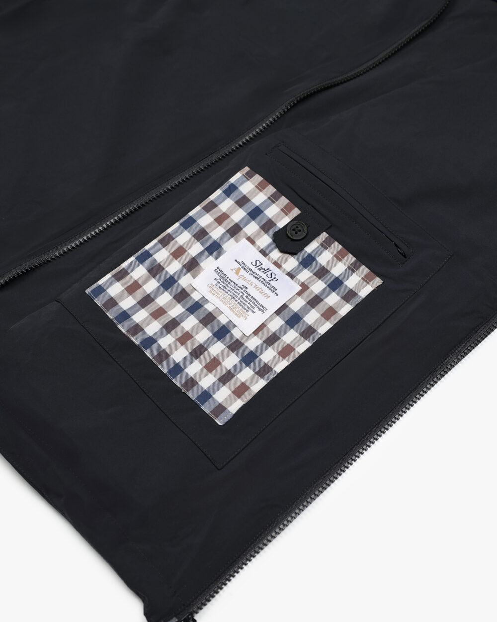 Smanicato Aquascutum STRETCH VEST Nero - Foto 4