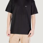 T-shirt Calvin Klein Jeans WOVEN LABEL RELAXED Nero - Foto 1